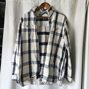 Carhartt heavy duty flannel jacket